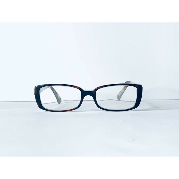 DKNY Tortoise Rectangular Frame Glasses - Picture 2 of 12